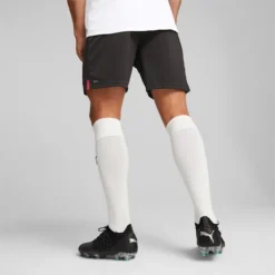 A.C. Milan 22/23 Men's Replica Shorts Puma Black-Tango Red -Puma Shop 23 Mens Replica Shorts 2