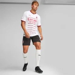 A.C. Milan 22/23 Men's Replica Shorts Puma Black-Tango Red