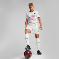 A.C. Milan Away 22/23 Replica Jersey Puma White-Tango Red -Puma Shop 23 Replica Jersey 4