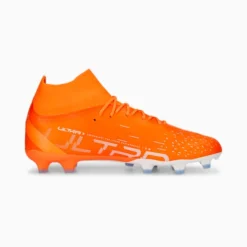 ULTRA Pro FG/AG Men's Soccer Cleats Ultra Orange-PUMA White-Blue Glimmer -Puma Shop AG Mens Soccer Cleats 28