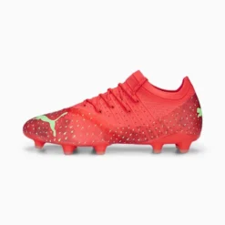FUTURE 2.4 FG/AG Men's Soccer Cleats Fiery Coral-Fizzy Light-Puma Black-Salmon