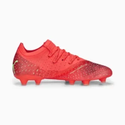 FUTURE 2.4 FG/AG Men's Soccer Cleats Fiery Coral-Fizzy Light-Puma Black-Salmon -Puma Shop AG Mens Soccer Cleats 34