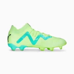 FUTURE ULTIMATE FG/AG Men's Soccer Cleats Fast Yellow-PUMA Black-Electric Peppermint -Puma Shop AG Mens Soccer Cleats 4