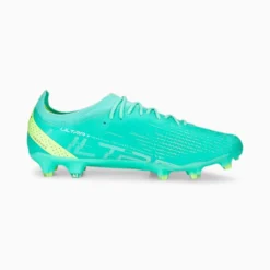 ULTRA ULTIMATE FG/AG Soccer Cleats Electric Peppermint-PUMA White-Fast Yellow -Puma Shop AG Soccer Cleats 22