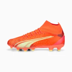 Ultra Pro FG/AG Soccer Cleats Fiery Coral-Fizzy Light-Puma Black