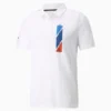 BMW M Motorsport Graphic Men's Polo Shirt Puma White