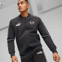 BMW M Motorsport MT7 Men's Track Jacket PUMA Black