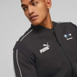 BMW M Motorsport MT7 Men's Track Jacket PUMA Black -Puma Shop BMW M Motorsport MT7 Mens Track Jacket 9