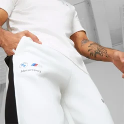 BMW M Motorsport MT7 Men's Track Pants PUMA White -Puma Shop BMW M Motorsport MT7 Mens Track Pants 16