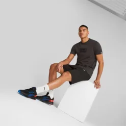 BMW M Motorsport Men's Logo Tee PUMA Black -Puma Shop BMW M Motorsport Mens Logo Tee 10