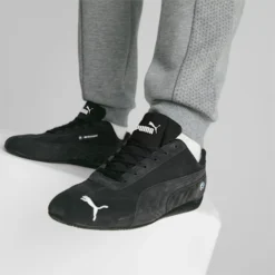 BMW M Motorsport Speedcat Driving Shoes PUMA Black-PUMA Black -Puma Shop BMW M Motorsport Speedcat Driving Shoes 2