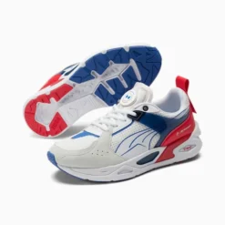 BMW M Motorsport TRC Blaze Assembly Motorsport Sneakers Puma White-Strong Blue -Puma Shop BMW M Motorsport TRC Blaze Assembly Motorsport Sneakers 7