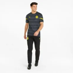 BVB Prematch Men's Jersey Puma Black-Cyber Yellow -Puma Shop BVB Prematch Mens Jersey 2