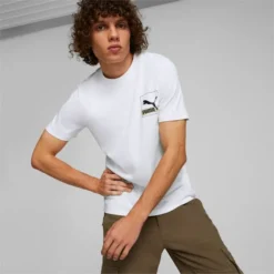 Brand Love Men's Tee Puma White
