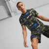 Breakaway Printed Basketball Tee Men PUMA Black-Multi AOP
