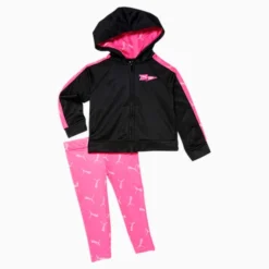Cat Pennant Toddlers' Two Piece Set PUMA BLACK