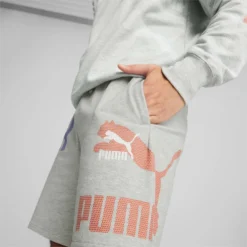 Classics GEN PUMA 8" Men's Shorts Light Gray Heather