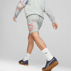 Classics GEN PUMA 8" Men's Shorts Light Gray Heather -Puma Shop Classics GEN PUMA 8 Mens Shorts 15