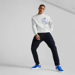 Classics GEN PUMA Crew Neck Men's Sweatshirt PUMA White -Puma Shop Classics GEN PUMA Crew Neck Mens Sweatshirt 3