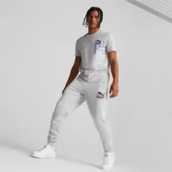 Classics GEN PUMA Men's Sweatpants Light Gray Heather -Puma Shop Classics GEN PUMA Mens Sweatpants 2