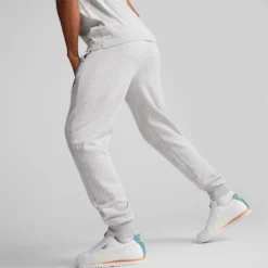 Classics GEN PUMA Men's Sweatpants Light Gray Heather -Puma Shop Classics GEN PUMA Mens Sweatpants 3