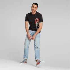 Classics GEN PUMA Men's Tee PUMA Black -Puma Shop Classics GEN PUMA Mens Tee 14