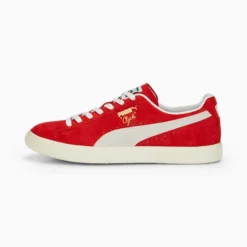 Clyde OG Sneakers For All Time Red-PUMA White-Pristine