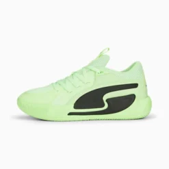 Court Rider Chaos Basketball Shoes Fizzy Lime-PUMA Black