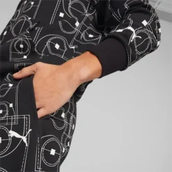 Courtside Booster Men's Basketball Pants PUMA Black-Court AOP -Puma Shop Courtside Booster Mens Basketball Pants 2