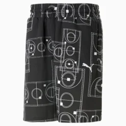 Courtside Booster Men's Basketball Shorts PUMA Black-Court AOP -Puma Shop Courtside Booster Mens Basketball Shorts 5