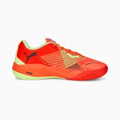 Eliminate Power Nitro II Racquet Sports Shoes Red Blast-Fast Yellow-PUMA Black -Puma Shop Eliminate Power Nitro II Racquet Sports Shoes 10