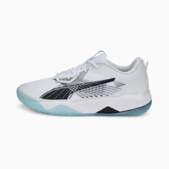 Eliminate Power Nitro II Racquet Sports Shoes Puma White-Puma Black-Nitro Blue