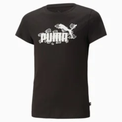 Essentials+ Animal Big Kids' Tee PUMA Black -Puma Shop Essentials Animal Big Kids Tee 10