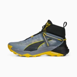 Explore NITRO Mid Men's Hiking Shoes Gray Tile-PUMA Black-Fresh Pear