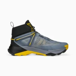 Explore NITRO Mid Men's Hiking Shoes Gray Tile-PUMA Black-Fresh Pear -Puma Shop Explore NITRO Mid Mens Hiking Shoes 4