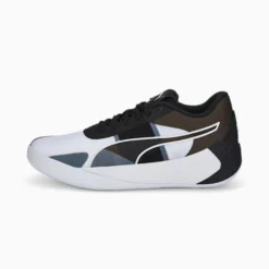 Fusion Nitro Team Basketball Shoes Puma White-Puma Black