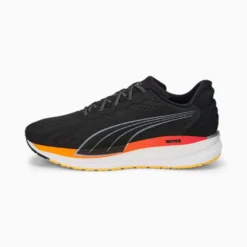 Magnify NITRO Surge Men's Running Shoes Puma Black-Sunset Glow