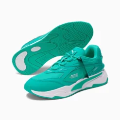 Mercedes F1 RS Fast Motorsport Men's Sneakers Spectra Green-Puma White -Puma Shop Mercedes F1 RS Fast Motorsport Mens Sneakers 4