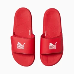 PUMA X TMC SoftRide Slides High Risk Red-Puma White -Puma Shop PUMA x TMC SoftRide Slides 5