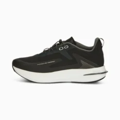 Puma Porsche Design NITRO Runner II Motorsport Shoes Men Jet Black-Asphalt