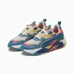 Puma RS-TRCK RE:Escape Sneakers  Vapor Gray-Deep Dive-Hibiscus Flower -Puma Shop RS TRCK REEscape Sneakers 1 1