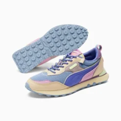 Puma Rider FV 4th Dimension Sneakers Forever Blue-Hazy Blue-Pebble-Smoky Grape -Puma Shop Rider FV 4th Dimension Sneakers 4
