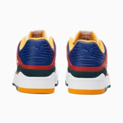 Slipstream New Heritage Sneakers Puma White-Platinum Gray-Burnt Red -Puma Shop Slipstream New Heritage Sneakers 2