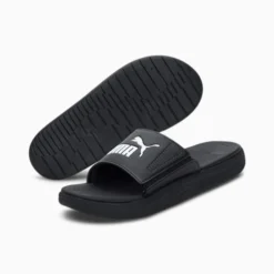 Softride Men's Slides Puma Black-Puma White-Puma Black -Puma Shop Softride Mens Slides 13