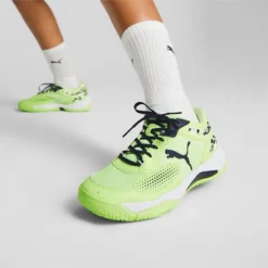 Solarcourt RCT Padel Shoes Fast Yellow-PUMA Navy-PUMA White -Puma Shop Solarcourt RCT Padel Shoes 1