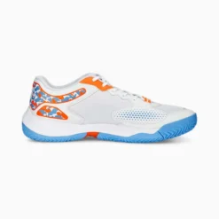Solarcourt RCT Padel Shoes PUMA White-PUMA Black-Team Light Blue -Puma Shop Solarcourt RCT Padel Shoes 16