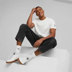 Sportswear By PUMA Men's Graphic Tee PUMA White -Puma Shop Sportswear by PUMA Mens Graphic Tee 21