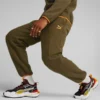Sportswear By PUMA Men's Polar Fleece Pants Deep Olive