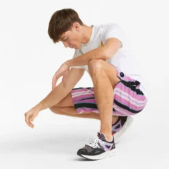 Sportswear By PUMA Printed Longline Men's Shorts Puma White -Puma Shop Sportswear by PUMA Printed Longline Mens Shorts 2