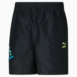 Spring Fling Classics Men's 6" Woven Shorts PUMA Black-AOP